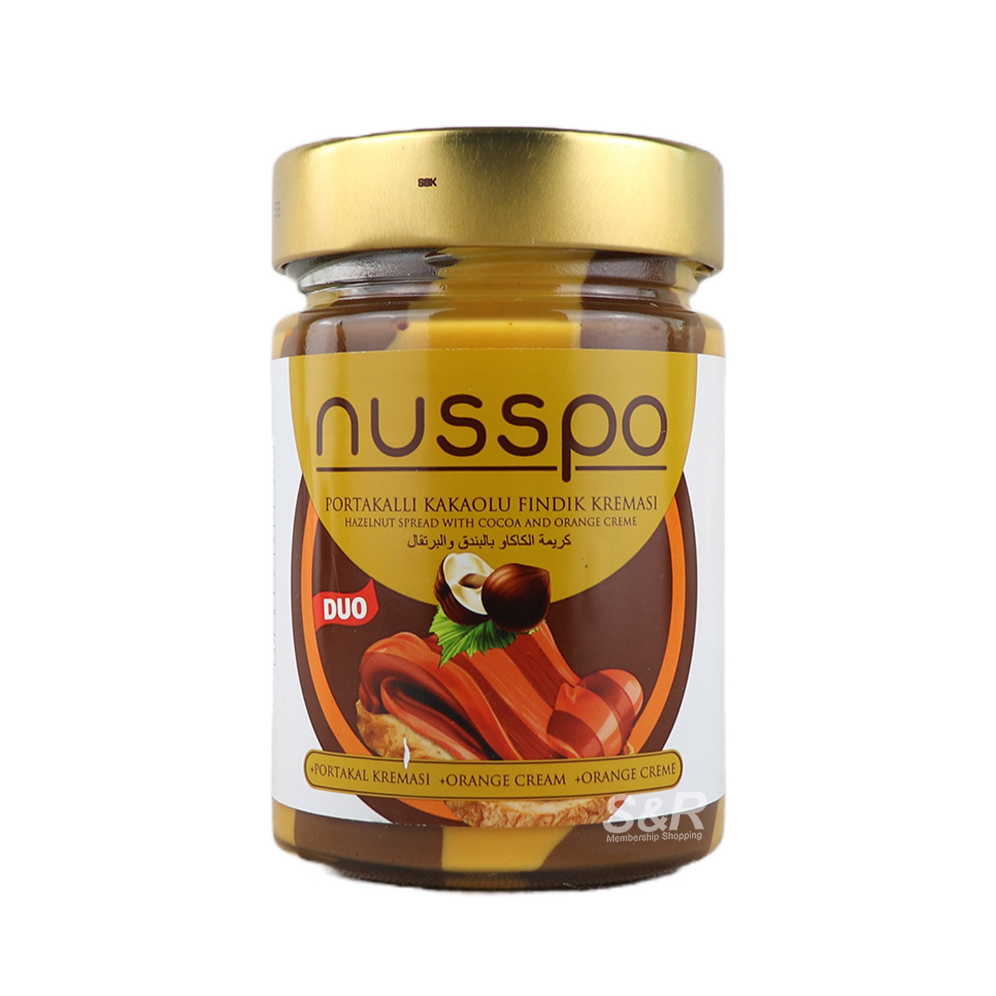 Nusspo Cocoa And Orange Creme Hazelnut Spread 350g